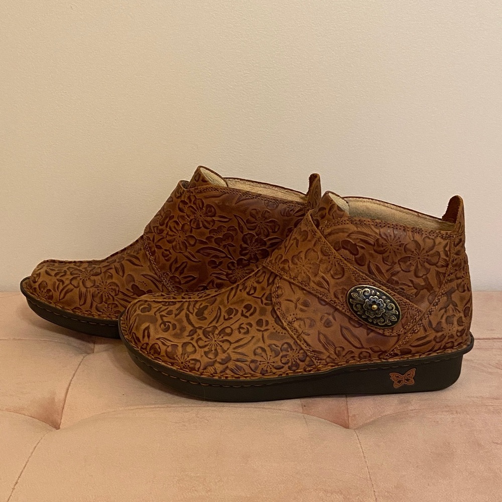 Alegria Caiti Class Act Leather Boots Size 39
